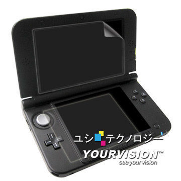 3ds Ll Xl 上螢幕 下螢幕 高透明豔彩防刮螢幕貼 Pchome 24h購物