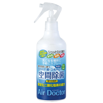 【日本紀陽除虫菊】AIR DOCTOR 室內除菌消臭噴劑 300ml