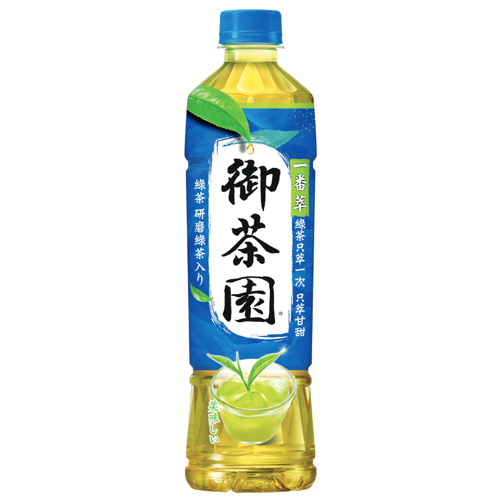 御茶園綠茶 研磨綠茶入 550ml 24入 箱 Pchome 24h購物
