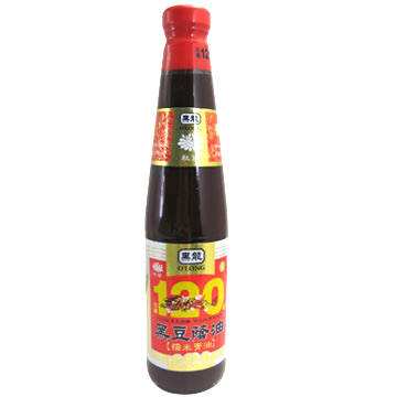 《黑龍》秋菊黑豆蔭油-糯米膏油(400ml)