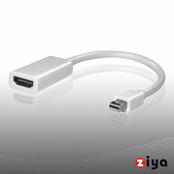 Ziya Mac 轉接線 Mini Displayport To Hdmi 視訊轉接線 輕短型 Pchome 24h購物