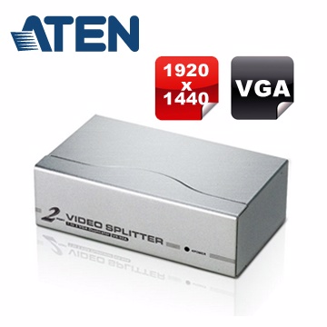 Aten 2埠vga視訊 螢幕 分享器vs92a Pchome 24h購物