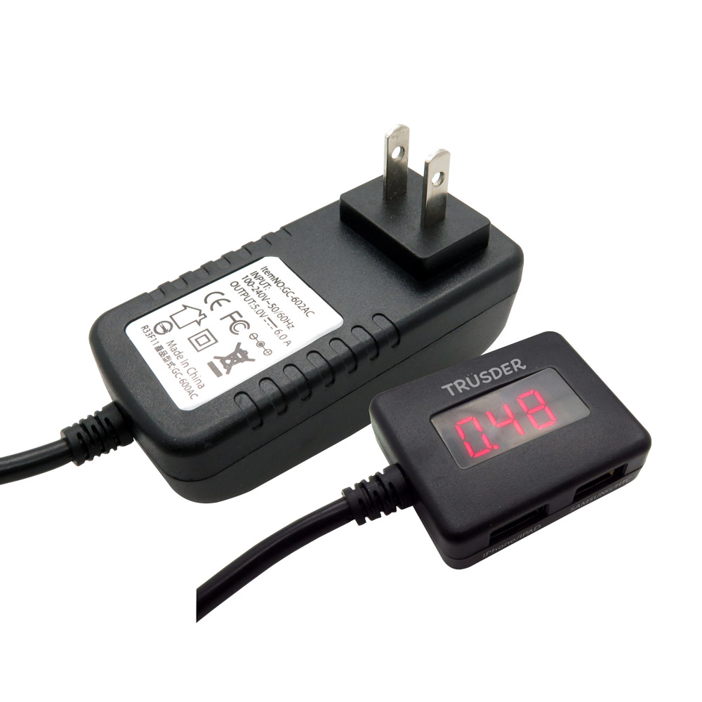 Trustder 5v 6a Ac轉4port Usb電流顯示充電器 Gc 602ac Pchome 24h購物 Trustder 5v 6a Ac轉4port Usb電流顯示充電器 Gc 602ac Pchome 24h購物
