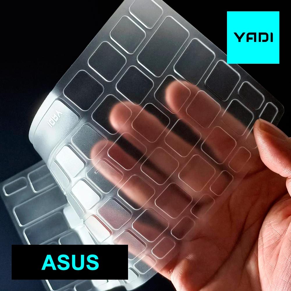 【YADI】華碩 ASUS vivobook 15x 2020(S5600F、X513EP)系列專用 TPU鍵盤保護膜 抗菌 防水