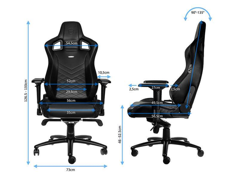 Noblechairs Epic Pu系列電競椅 黑色 Pchome 24h購物