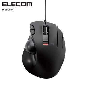 ELECOM有線拇指軌跡球滑鼠-進化版