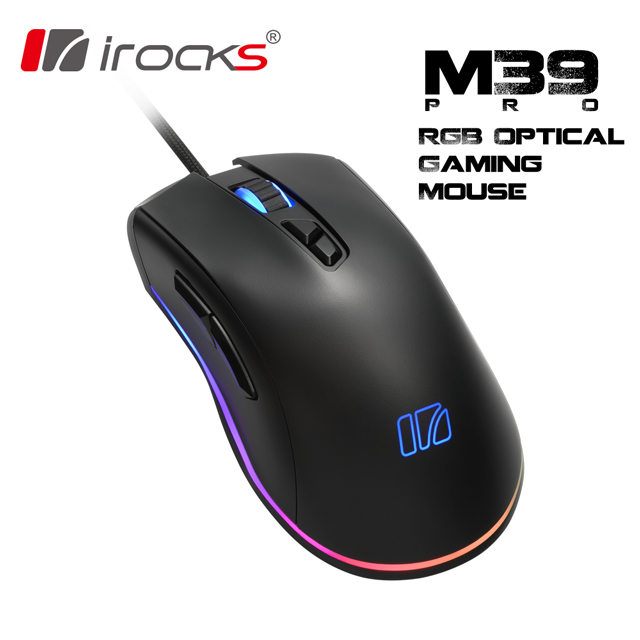 Irocks M39 Pro Rgb光學遊戲滑鼠 Pchome 24h購物