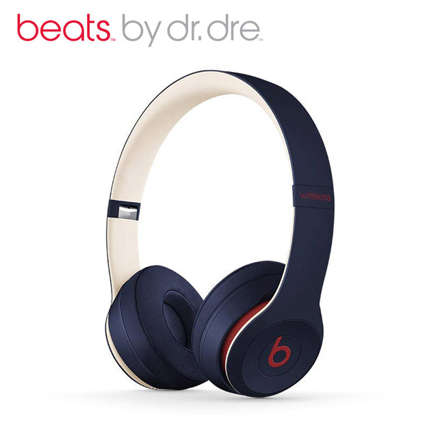 Beats Solo3 Wireless 藍牙無線耳罩式耳機Club Collection【學院藍】