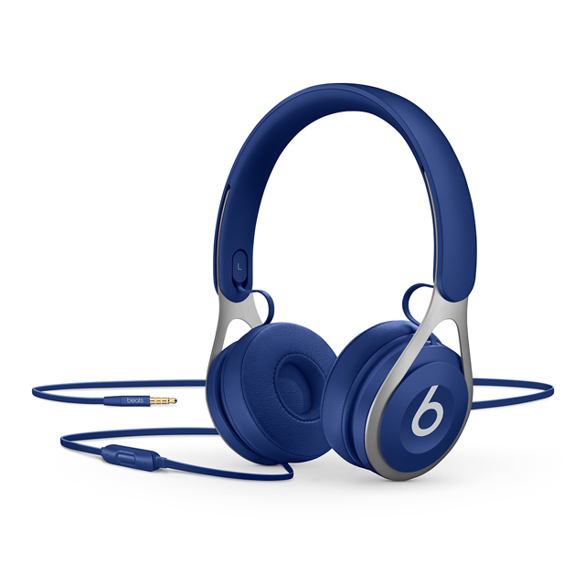 Beats EP 耳罩式有線耳機(藍)