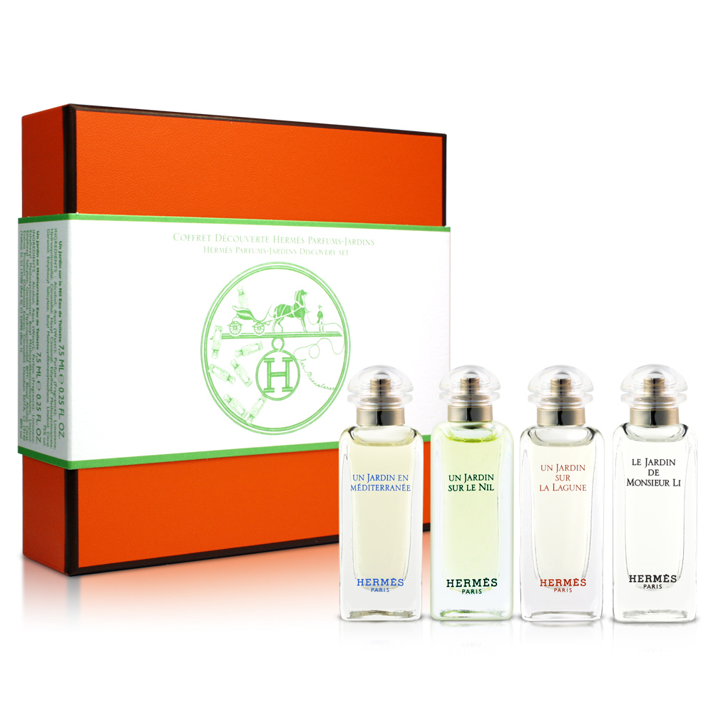 Hermes 愛馬仕花園系列香水禮盒四入組 Pchome 24h購物