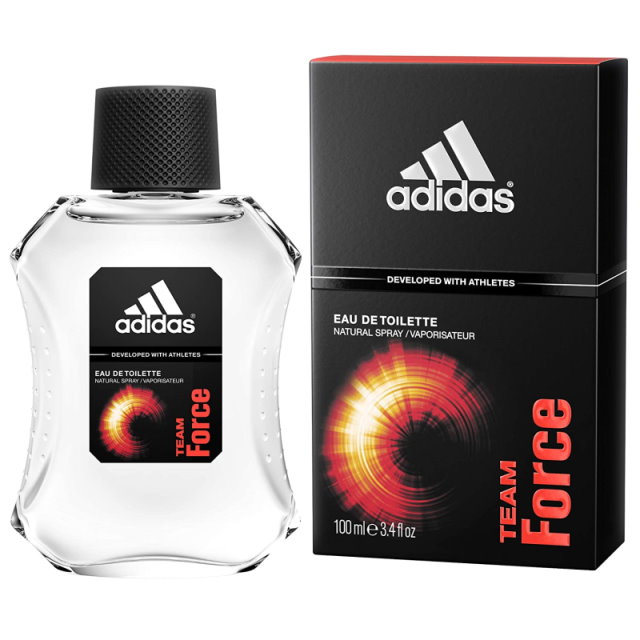 Adidas愛迪達典藏魅力運動男性香水team Force 100ml Pchome 24h購物