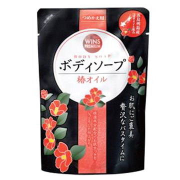 日本tsubaki椿花油沐浴精補充包400ml Pchome 24h購物