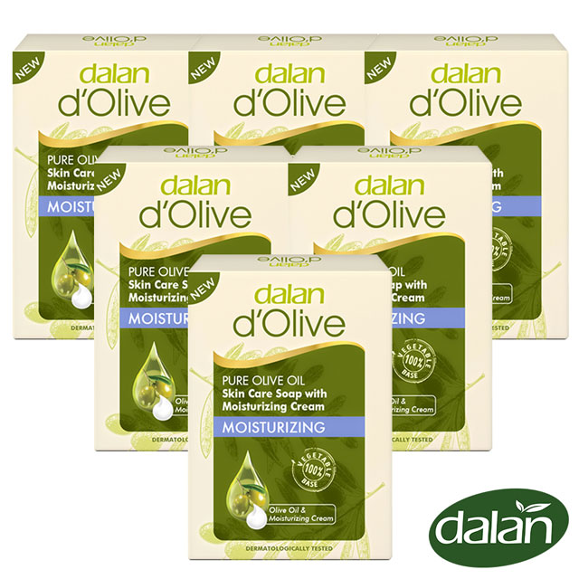 【土耳其dalan】頂級橄欖油深層滋養乳霜皂100g 6入組