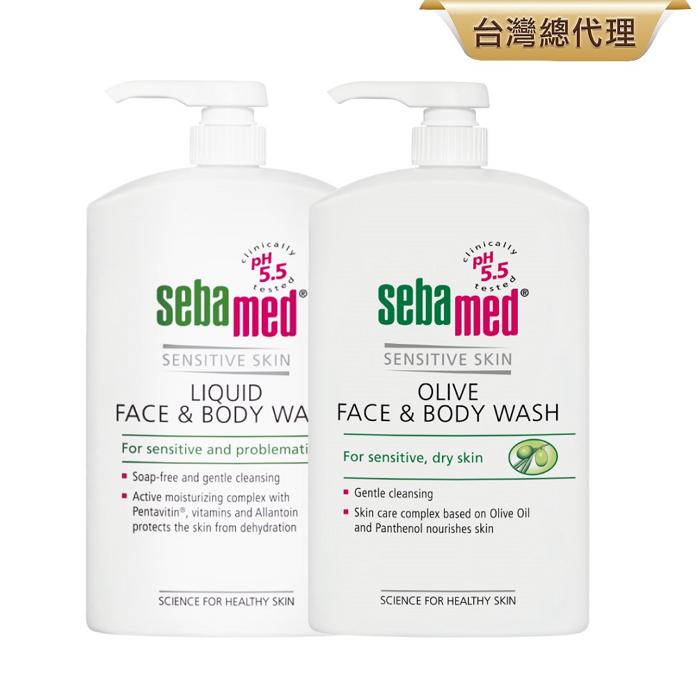 施巴5 5 Sebamed 潔膚露1000ml 橄欖潔膚露1000ml Pchome 24h購物