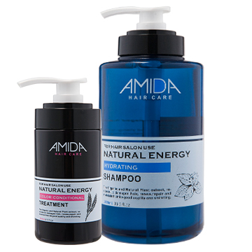 《Amida》蜜拉保濕洗髮精1000ML+蜜拉角質蛋白護髮素250ML 組合