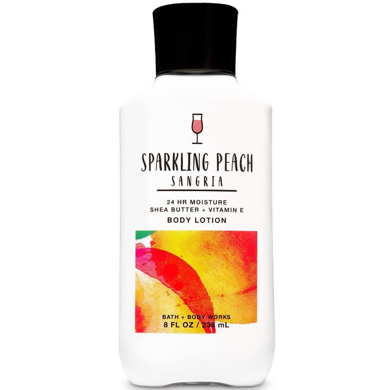 《Bath & Body Works BBW 》香水身體乳液【水蜜桃氣泡桑格利】Sparkling Peach Sangria236ml
