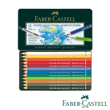 Faber Castell 藝術家級水彩色鉛筆12色 Pchome 24h購物