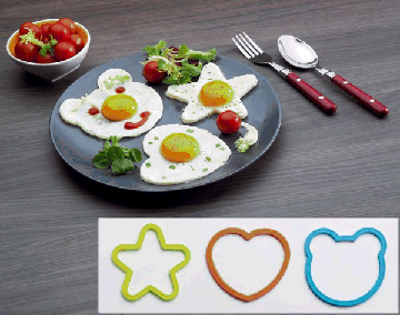 More Gold 特色造型煎蛋器 3入 Pchome 24h購物