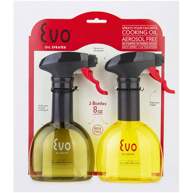 【美國Evo Oil Sprayer】一噴上手噴油瓶 240 ml(兩入組)