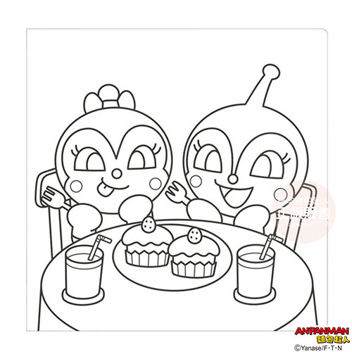 麵包超人著色 Mathieur