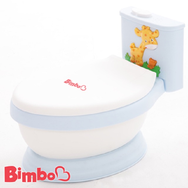 【BIMBO】專利兒童音樂馬桶 台灣製造 - 淺藍