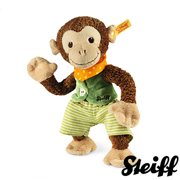STEIFF德國金耳釦泰迪熊 - Jocko Monkey 猴子(嬰幼兒玩偶)