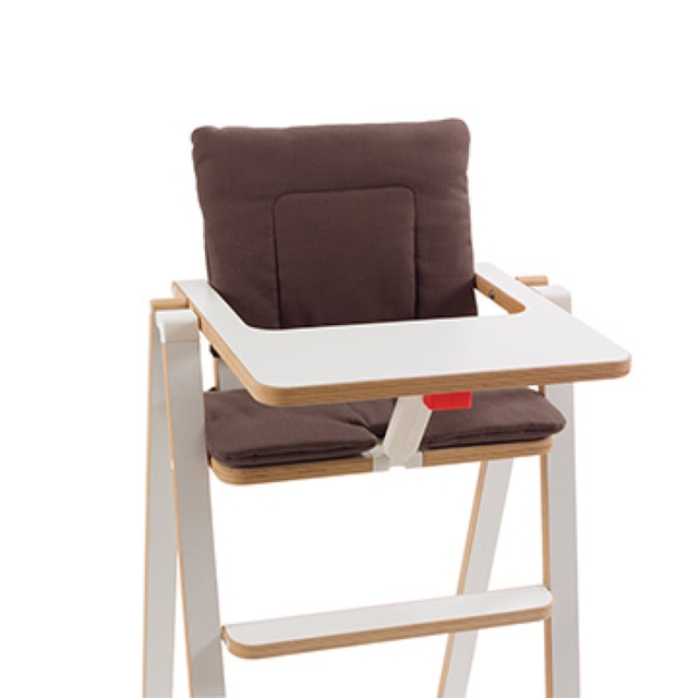 奧地利SUPAflat 兒童折疊高腳餐椅坐墊-可可咖啡