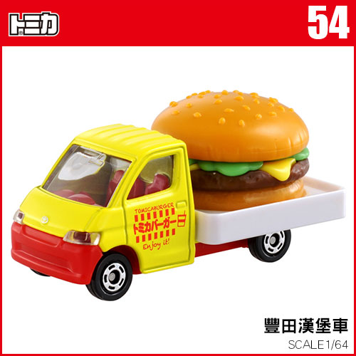 Tomica 多美小汽車no 054 豐田漢堡車 Pchome 24h購物