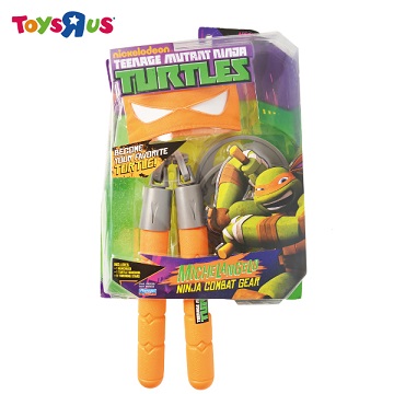 玩具反斗城 忍者龜戰鬥裝備-米開朗基羅