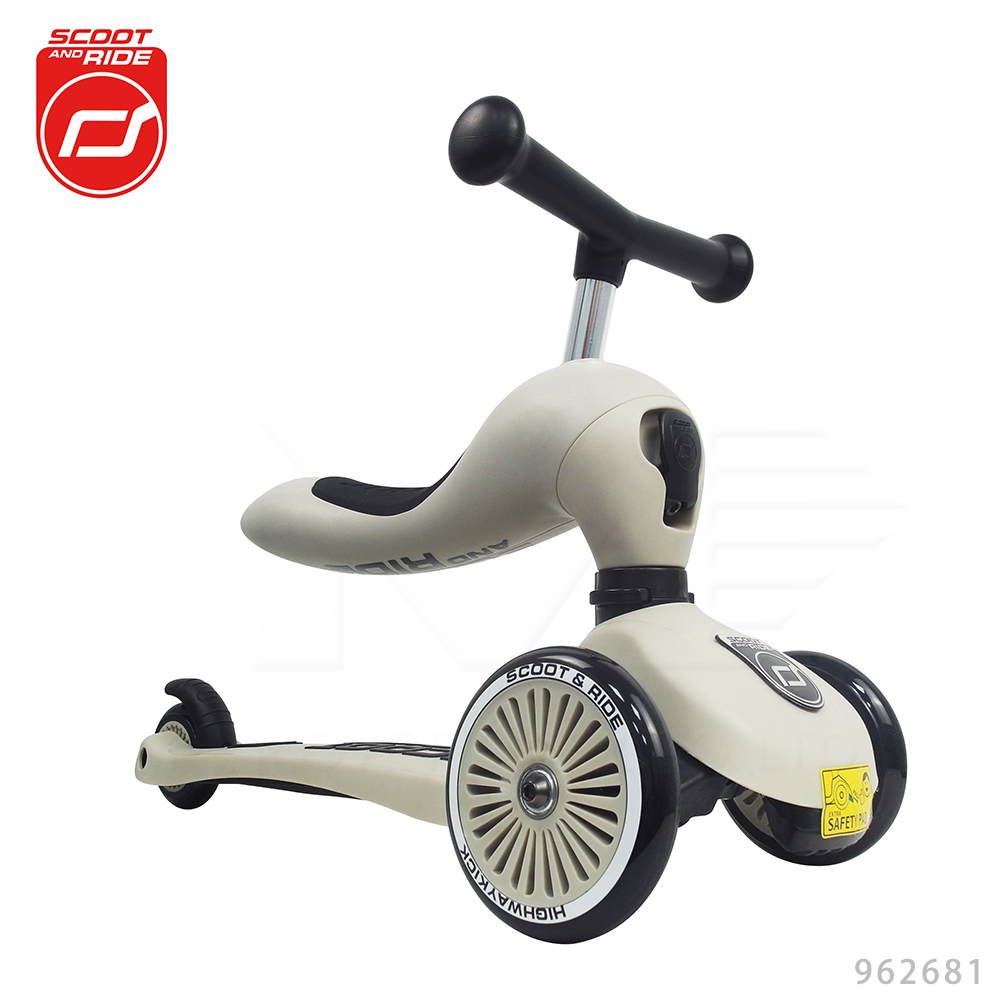 奧地利【Scoot&Ride】Cool飛/二合一滑步車-米色