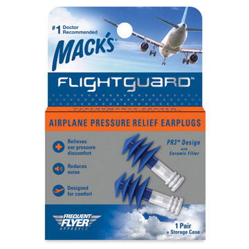 美國 Mack’s 飛行耳塞 飛機耳塞 避免耳痛