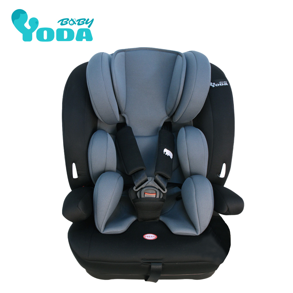 YoDa 第二代成長型兒童安全座椅-騎士黑