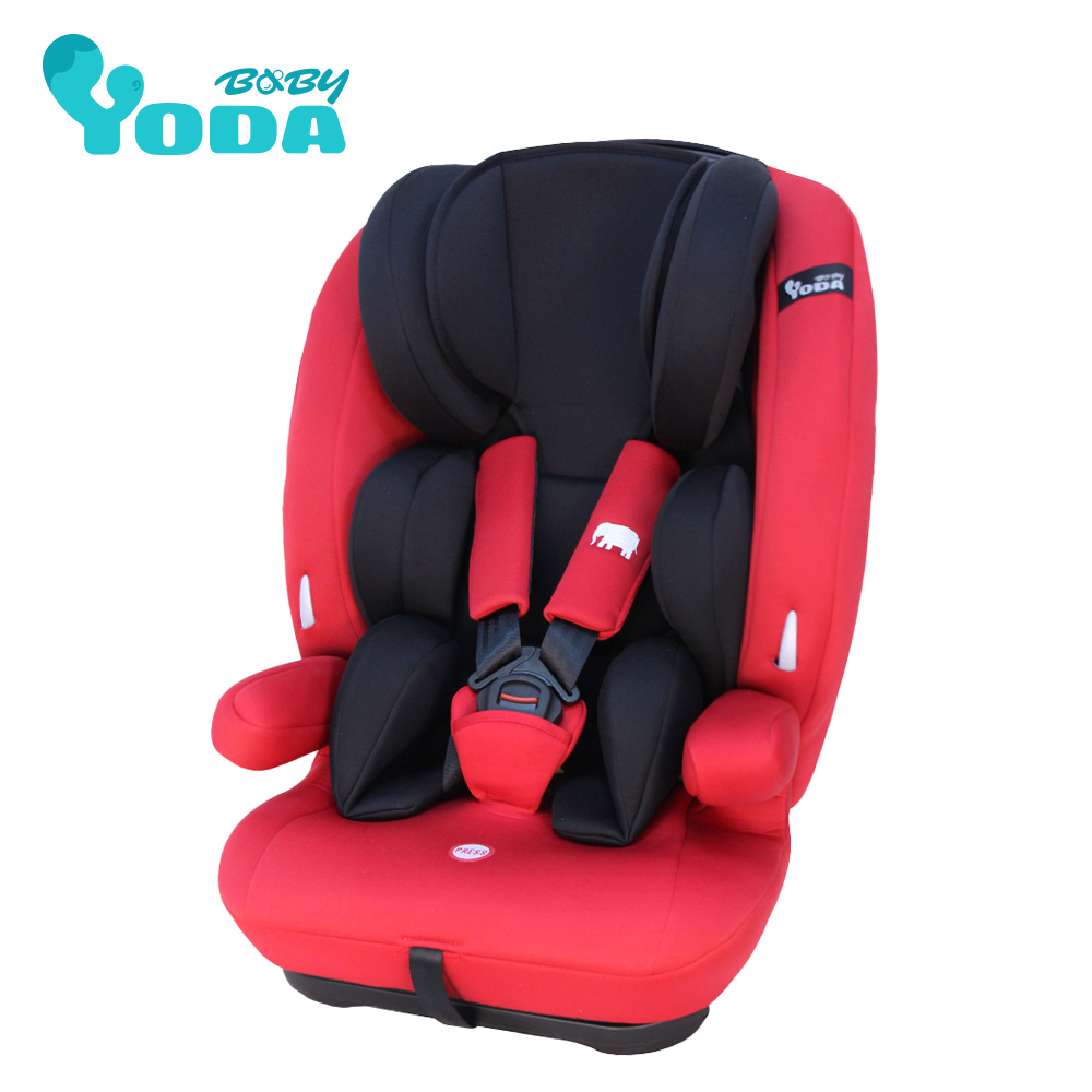 YoDa 第二代成長型兒童安全座椅-耀眼紅