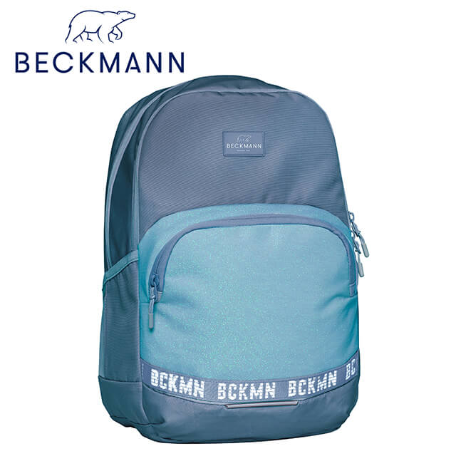 【Beckmann】護脊書包30L- 極光藍