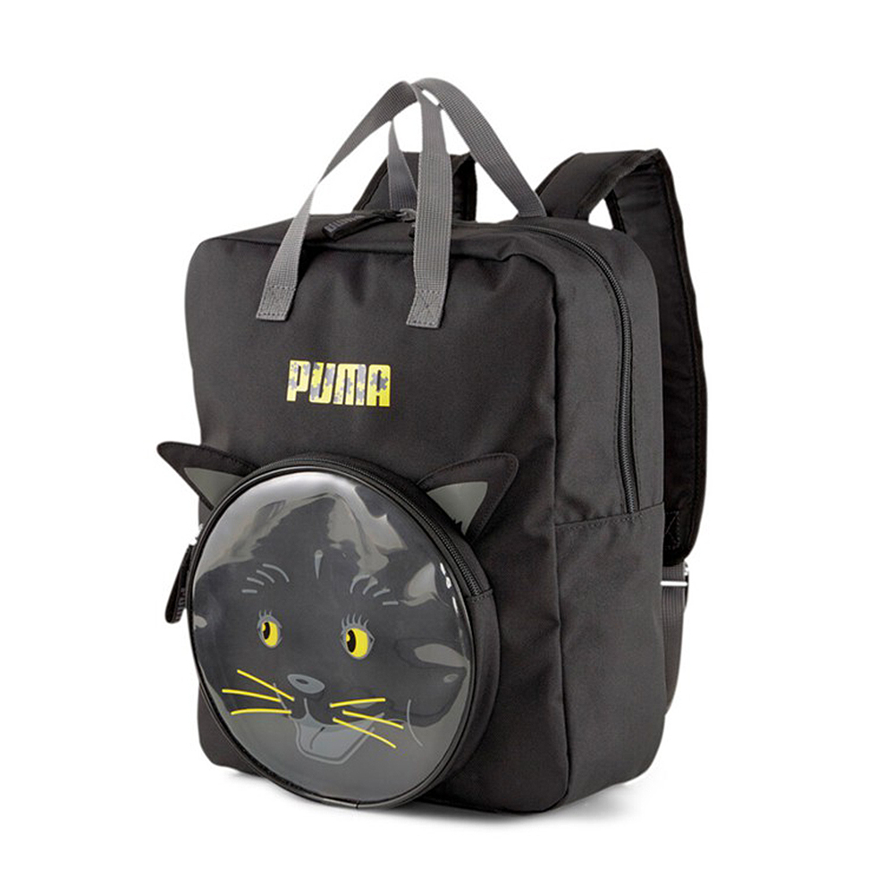 Puma Animals後背包中大童後背包黑貓動物系列黑色 Pchome 24h購物