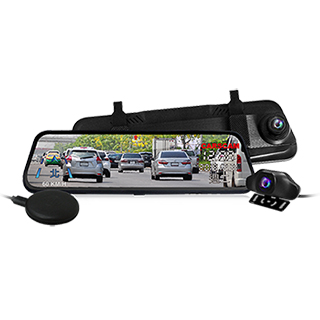 CARSCAM行車王 GS9400 GPS測速全螢幕觸控雙1080P後視鏡行車記錄器