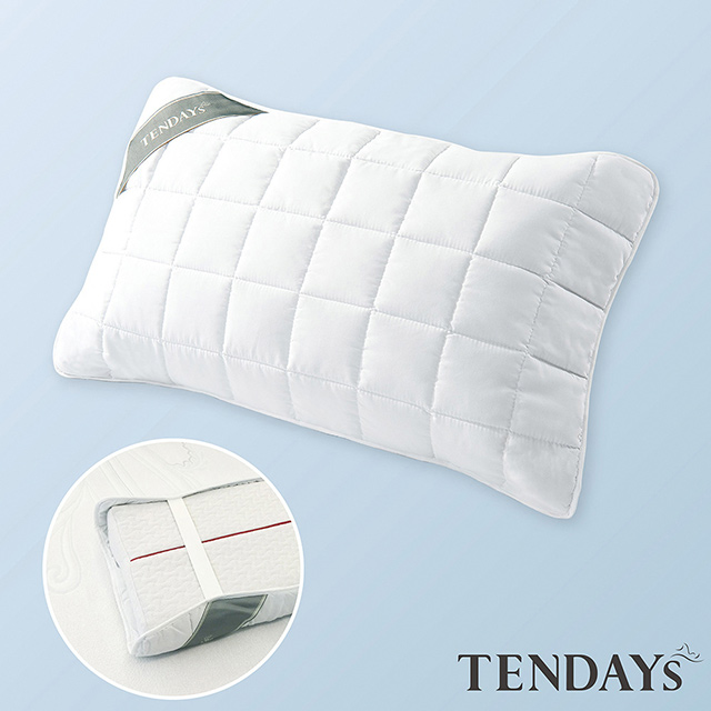 【TENDAYS】備長炭床包型保潔墊 枕頭用(單入)