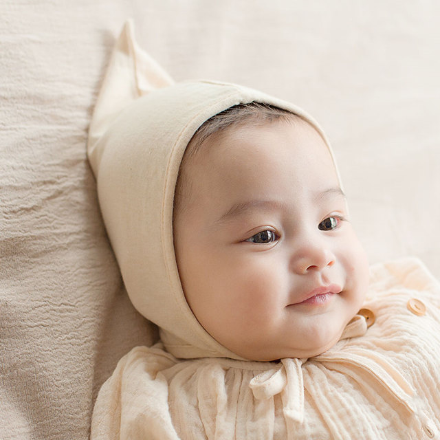 Happy Prince 韓國製 Momo有機棉精靈嬰兒童帽