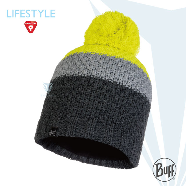 【BUFF】 Lifestyle BFL120857  針織保暖毛球帽 優雅灰 JAV