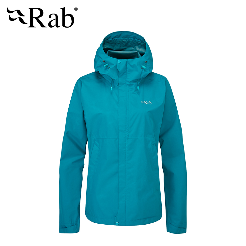 英國rab Downpour Eco Jacket 透氣防風防水連帽外套女款群青藍 Qwg83 Pchome 24h購物