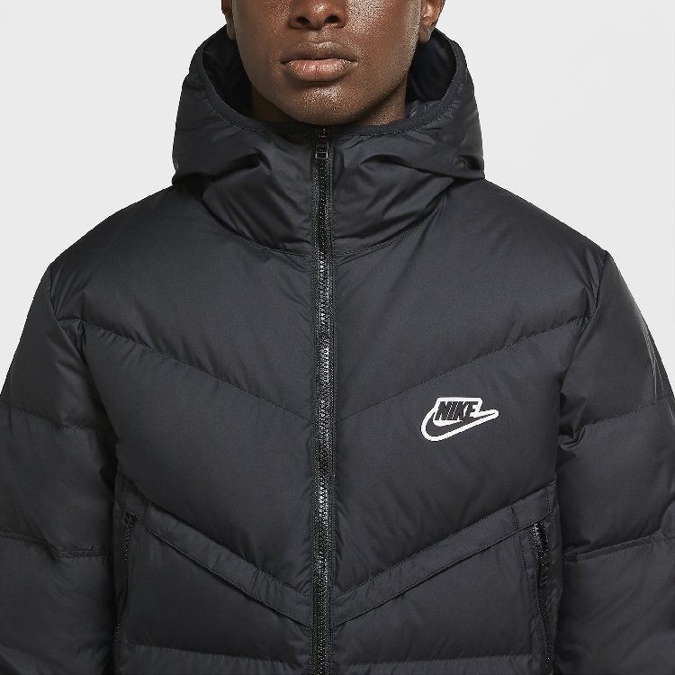 nike sportswear down fill windrunner hooded rus