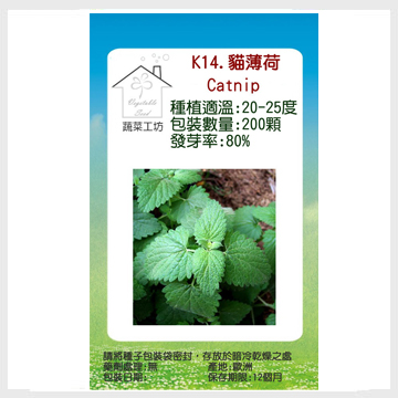 蔬菜工坊 K14 貓薄荷種子 Pchome 24h購物