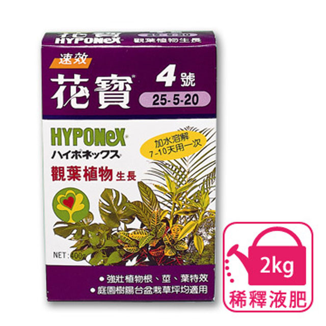 花寶4號 觀葉植物生長 2kg Pchome 24h購物