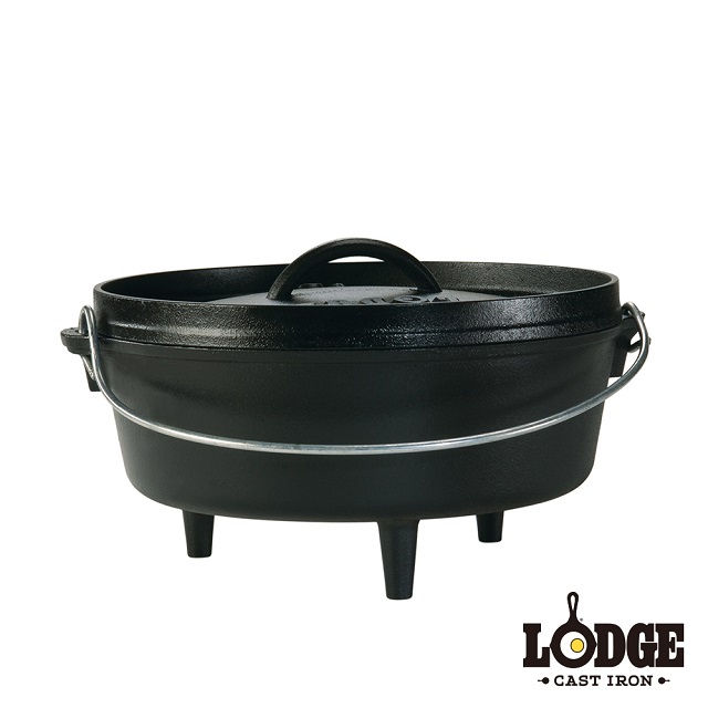Lodge 鑄鐵戶外荷蘭鍋6q Pchome 24h購物