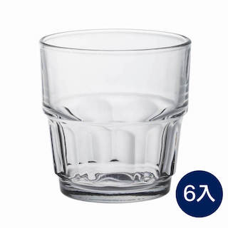 【Duralex】法國製強化玻璃杯 Lola 系列 200ml / 6入組 / 透明