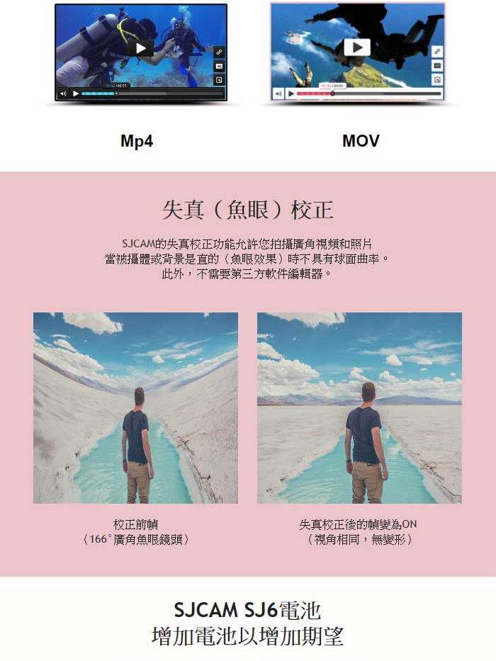 SJCam SJ6 LEGEND 運動攝影機-合金銀- PChome 24h購物