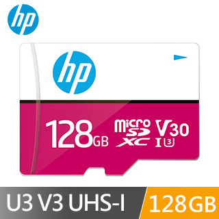 HP U3 V30 microSD高速記憶卡 128GB