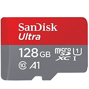 SanDisk 128GB【Ultra 100MB/s】Ultra microSDXC UHS-I C10 A1 記憶卡