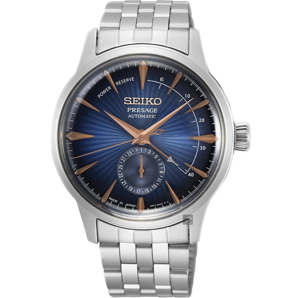 SEIKO 精工Presage 動力儲存顯示限量機械錶4R57-00P0B SSA403J1 - PChome 24h購物