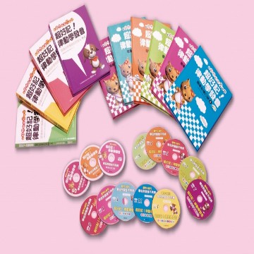 超好記 律動學發音 學自然發音不用背 高效率學習組 10書 6cd dvd Pchome 24h書店